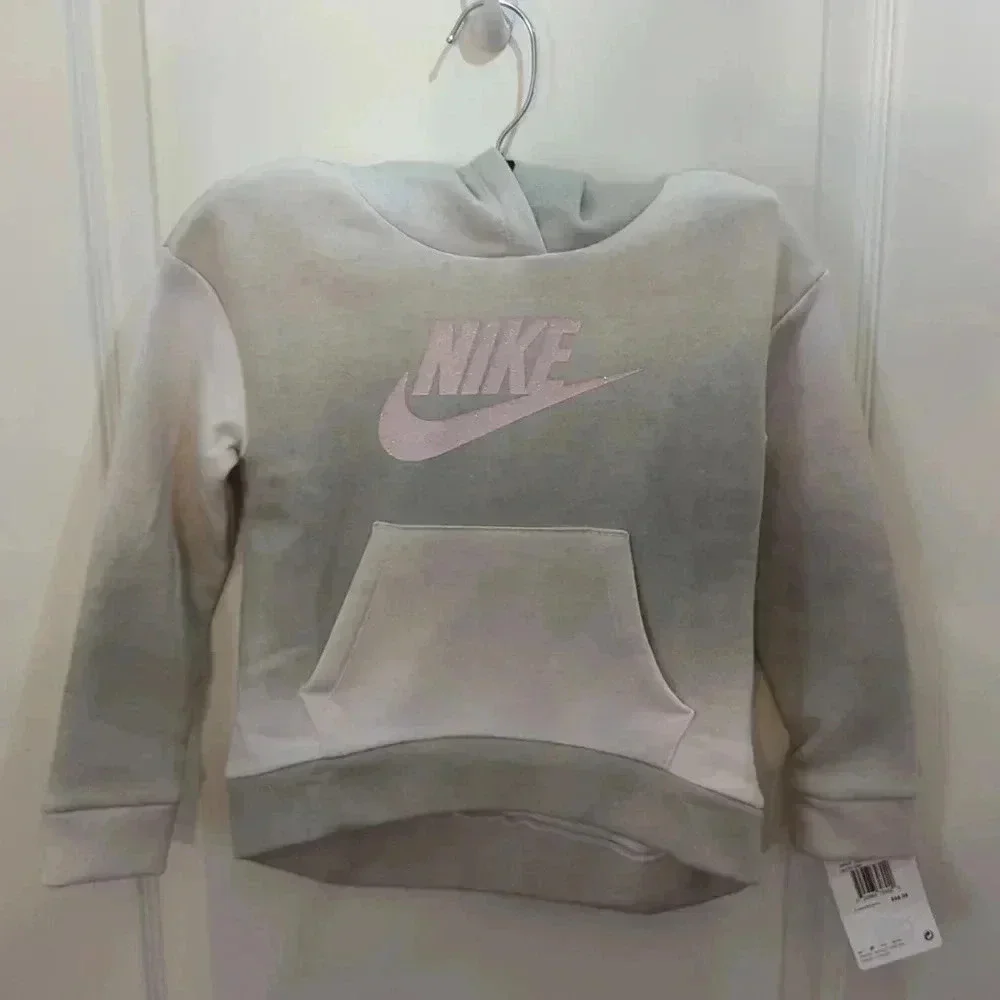 Nike fleece ombre Logo graphic hoodie